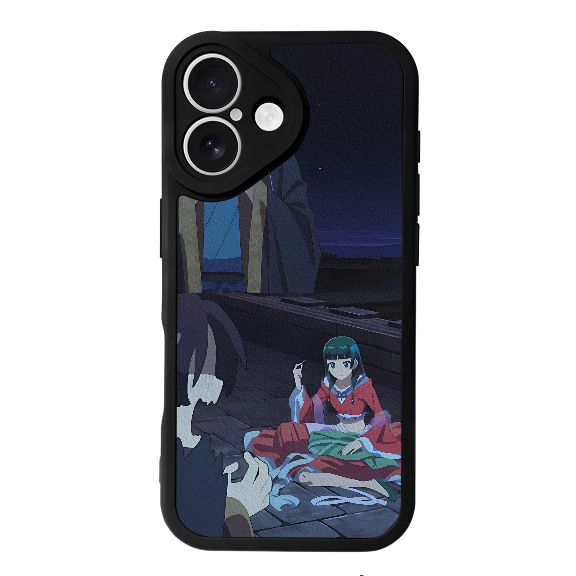 （画像用） 薬屋のひとりごと The Apothecary Diaries 【iPhone 16シリーズ対応】シリコンスマホケース（レザー調） 材質：シリコン